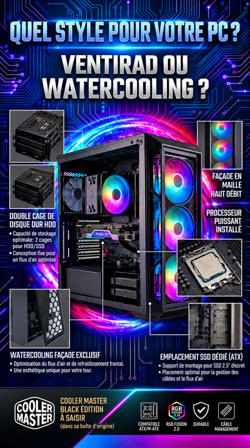 COOLER MASTER BLACK ÉDITION