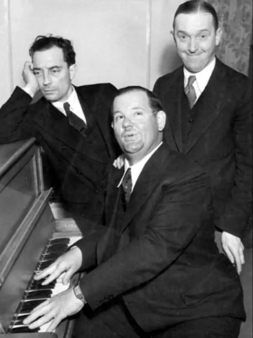 Messieurs Laurel et Hardy (Photographie originale)